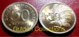 Uang Kuno 50 Rupiah Koin Burung Untuk Mahar Pernikahan