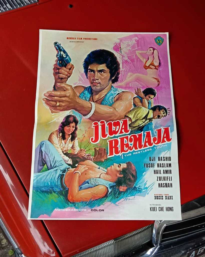 Poster Film Jadul Harga 200.000