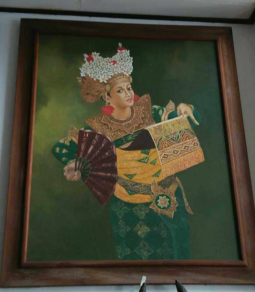 Lukisan Kanvas Balinese