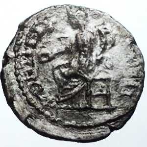 217 AD CARACALLA Ancient Silver Roman Coin CERTIFIED PAPER