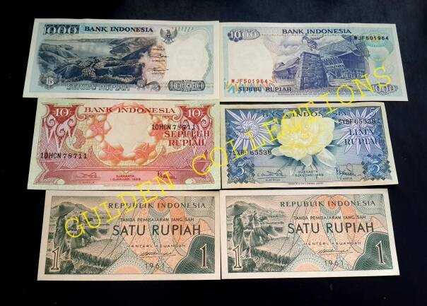 Paket uang kuno 2017 rupiah kertas mahar pernikahan seri BBH