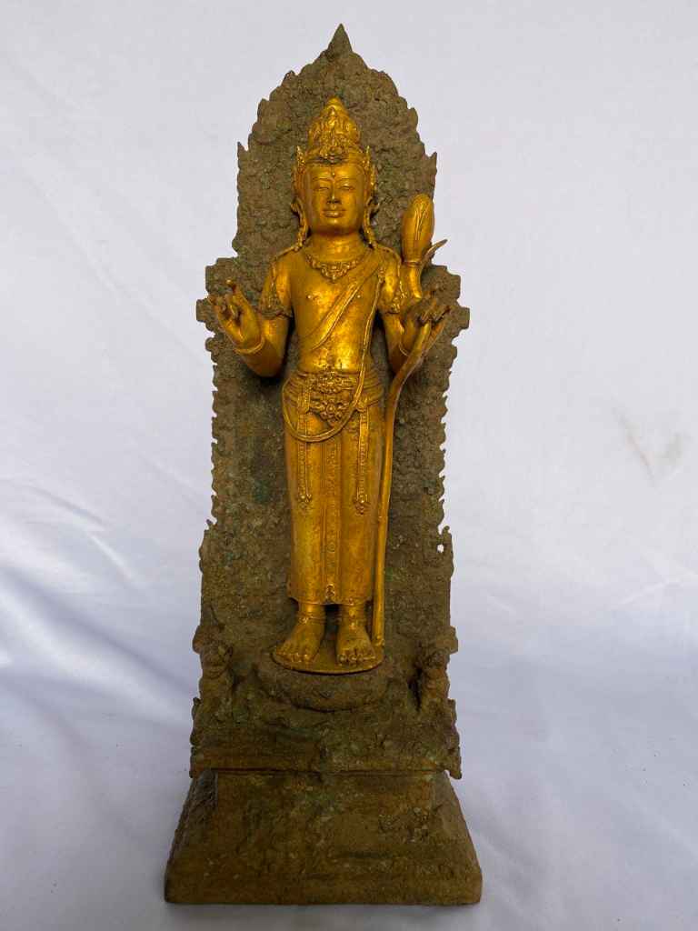 Patung perunggu lapis emas (PD 0003)