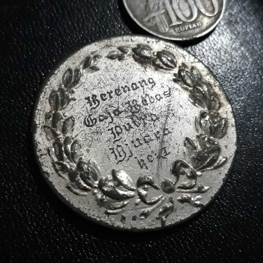 Token / Koin / Souvenir - Medali Juara 1 tanggal 17 Agustus 1958