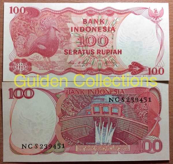 Uang Kuno 100 Rupiah Kertas Burung Untuk Mahar Pernikahan