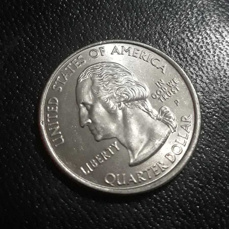 Amerika ( United States ) - 25 Cents 2008 P " ALASKA " : Koin / AsingUnited States ) - 25 Cents 2008 P " ALASKA " : Koin / Asing