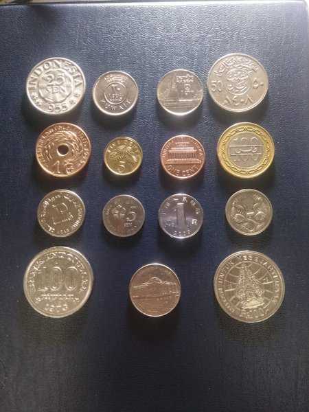 A2294 Lot 15 Keping Berbeda Koin Koleksian Lihat Diskripsi Sebelum Membeli