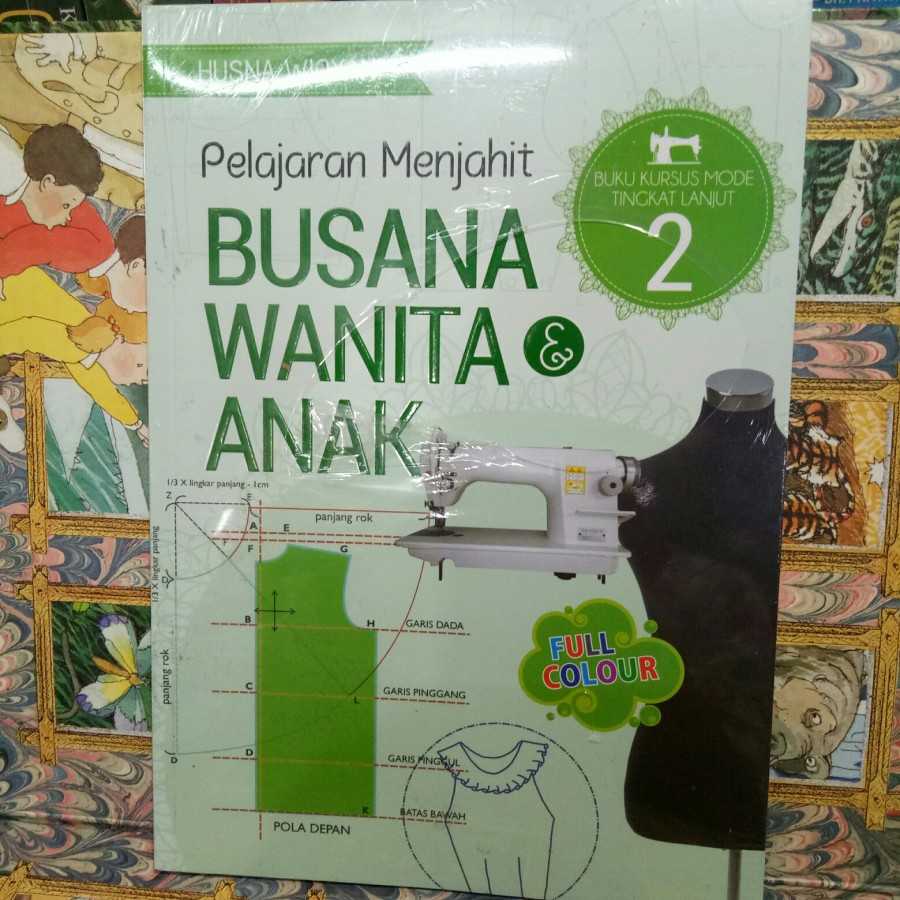 Pelajaran menjahit busana wanita anak