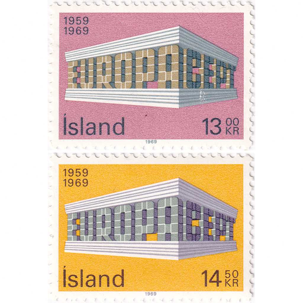 Prangko Iceland 1969 - EUROPA Stamps