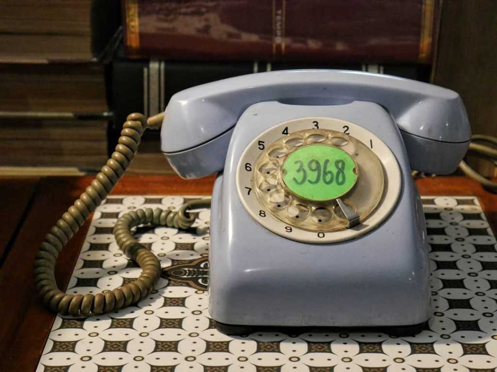 Rotary Dial Phone NEC Japan 80s