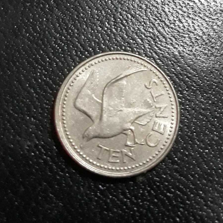 Barbuda ( Barbados ) - 10 Cents 1996 : Koin / Asing / Kuno