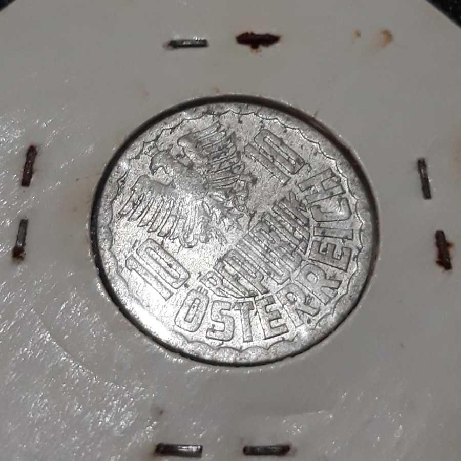 Austria - 10 Groschen 1987 : Koin / Asing / Uang Kuno