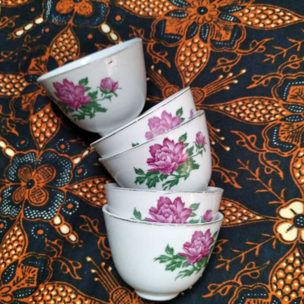 Mangkok Keramik China Vintage