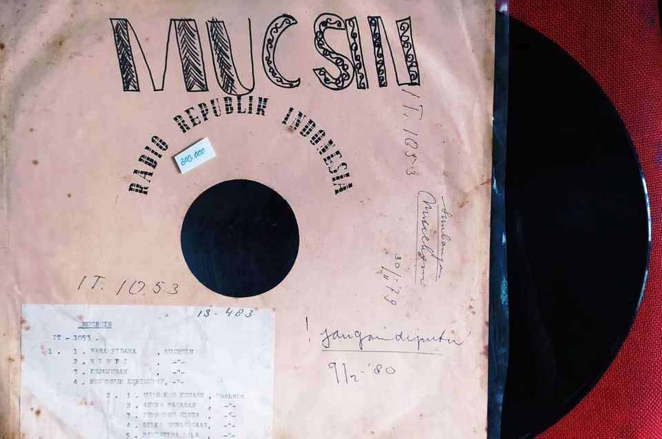 Piringan Hitam Album Koleksi Muchsin