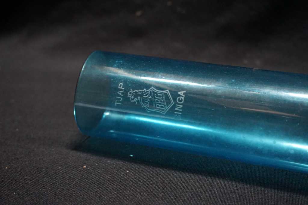 Semprong / Kaca Lampu Minyak Biru Langka