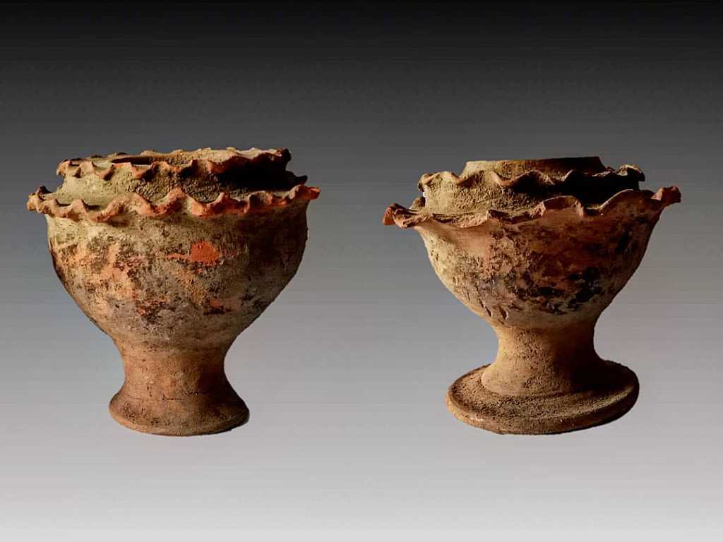 Mangkok Majapahit Bahan Terakota