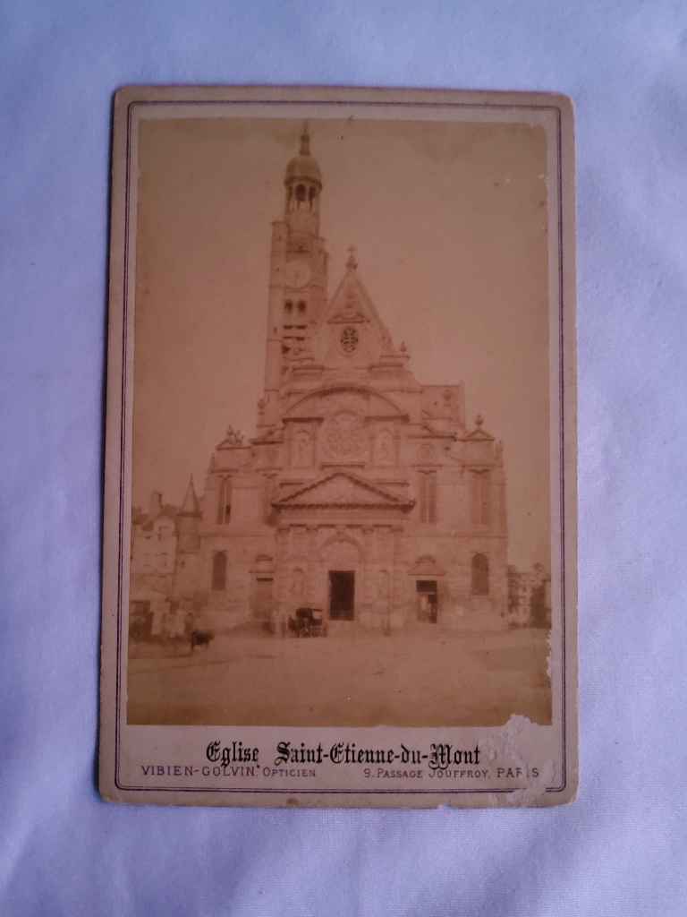 Foto Antik / Foto Kuno ; estimasi tahun 1870-an; ukuran 16,5cm x 11cm