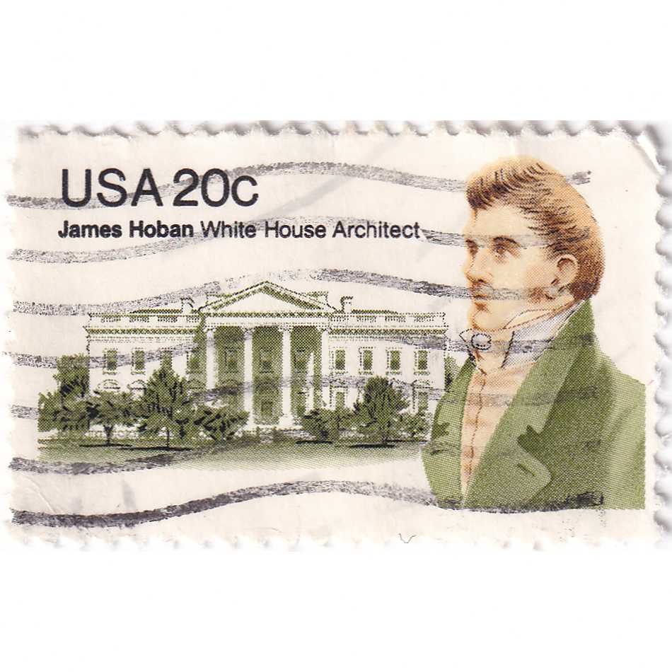Prangko United States 1981 - James Hoban - White House Architect 20C Used
