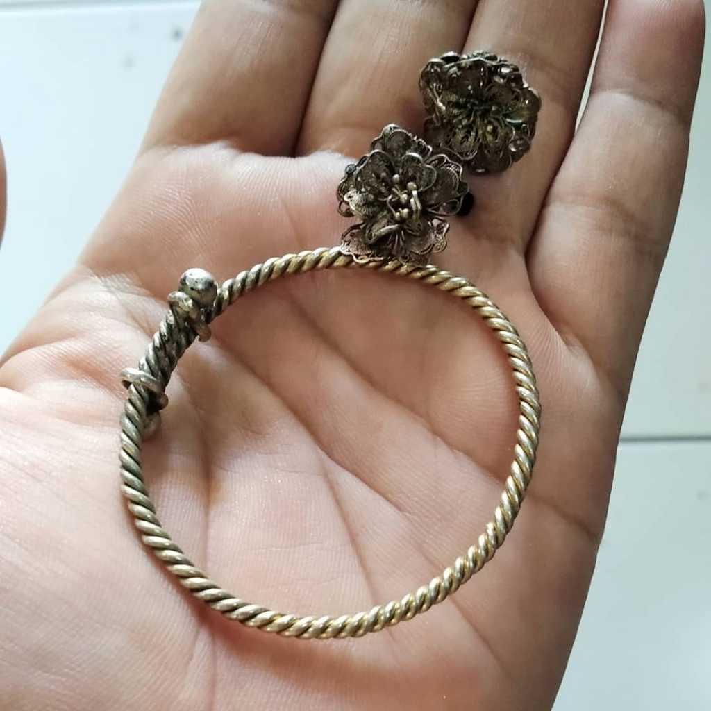Perhiasan dan Gelang bayi silver