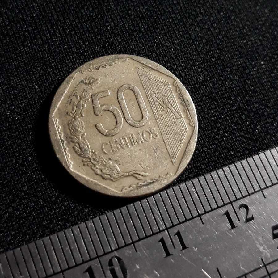 Peru - 50 Centimos 2008 : Koin / Asing / Kuno