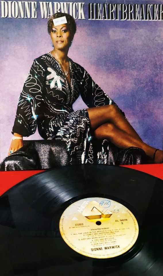 Piringan Hitam Dionne Warwick - Heartbreaker