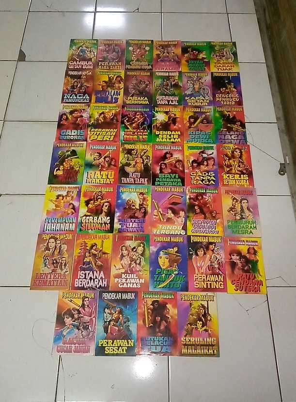 Buku Cerita Silat PENDEKAR  MABUK - DIJUAL  ECERAN / SATUAN