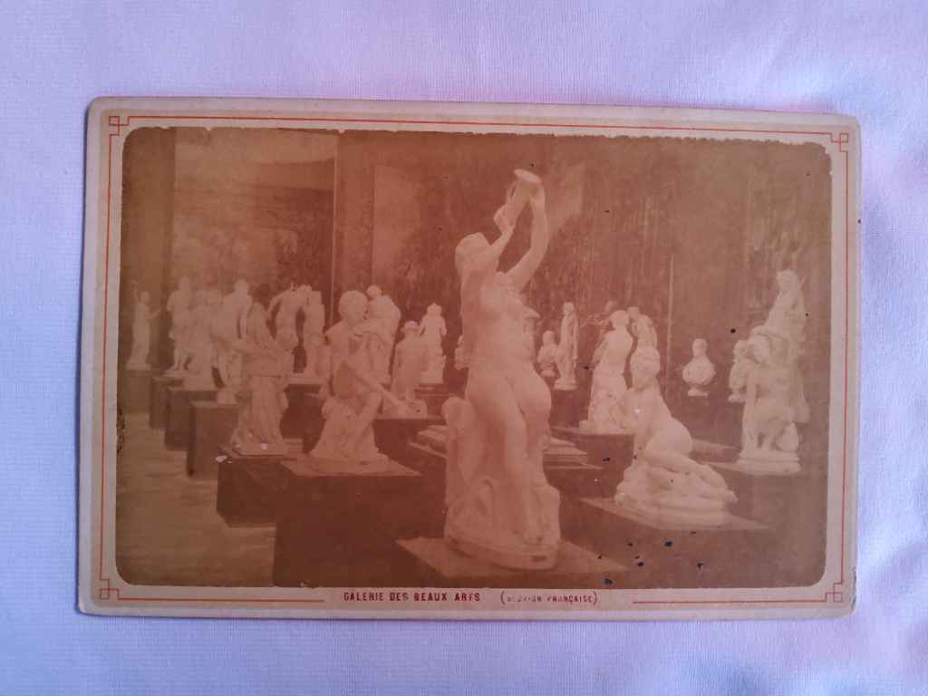 koleksi foto Antik/Kuno estimasi tahun 1870-an  ukuran panjang: 16,5cm lebar: 11cm