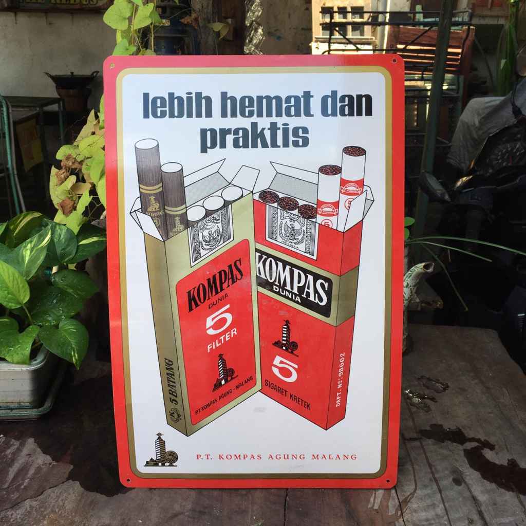 iklan KOMPAS bahan seng