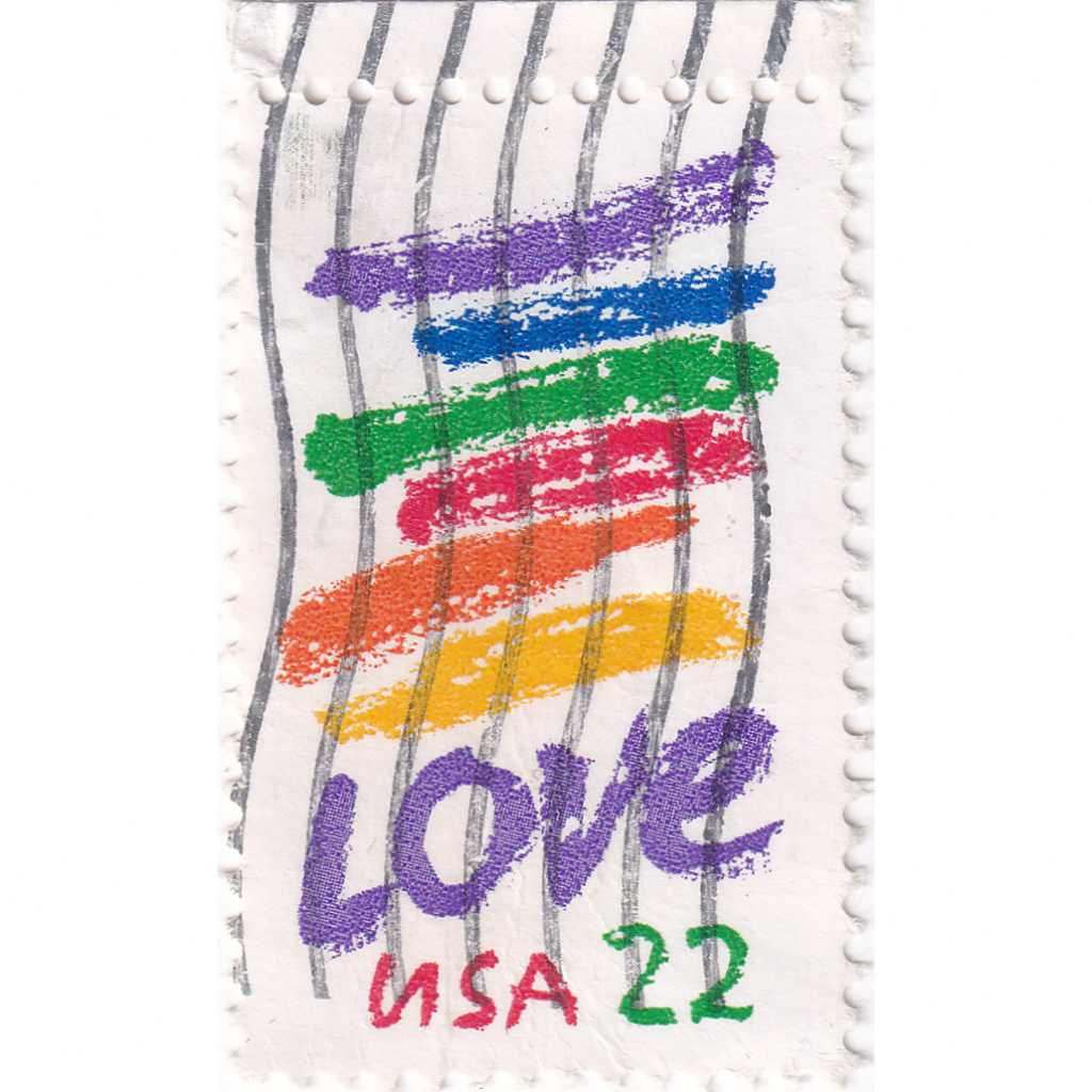 Prangko United States 1985 - Love Used