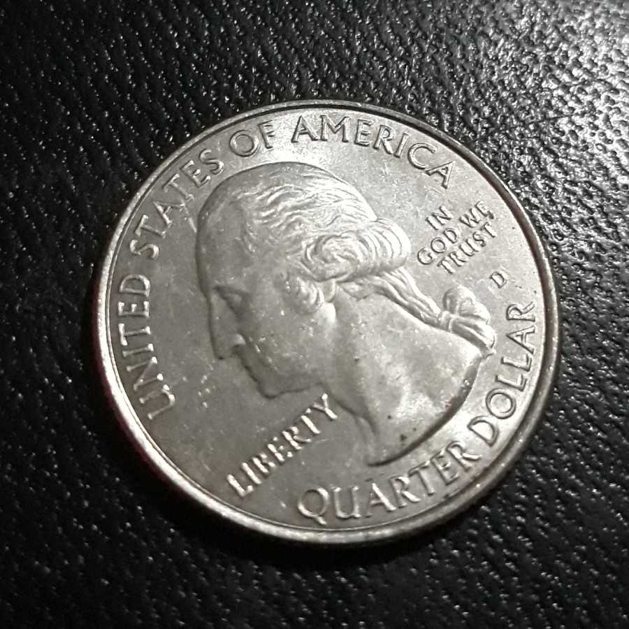 Amerika ( United States ) - 25 Cents 2015 D " NORTH CAROLINA " : Koin