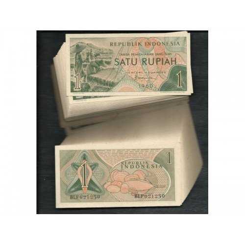 Stwbui13 1 RUPIAH 1960 AU TO UNC Per 1 Pcs