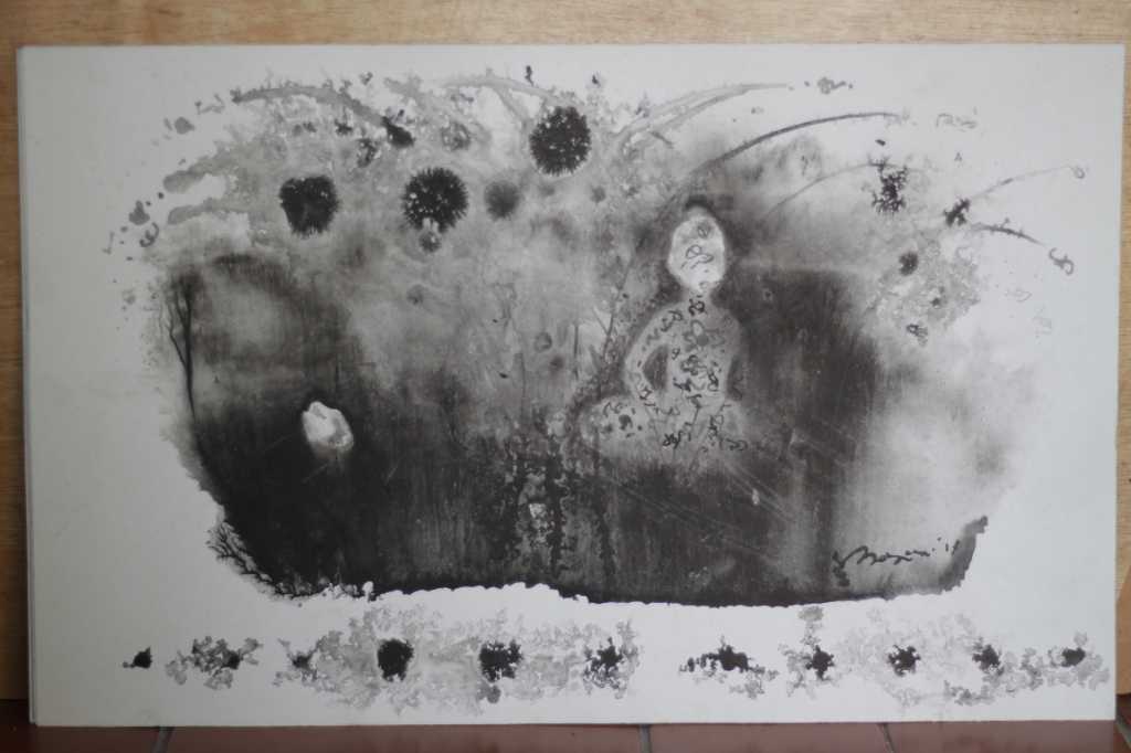 Lukisan tinta diatas kertas ( Ruang Dalam )