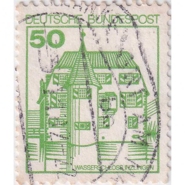 Prangko Germany 1980 - Palaces and Castles 50Pfg Used