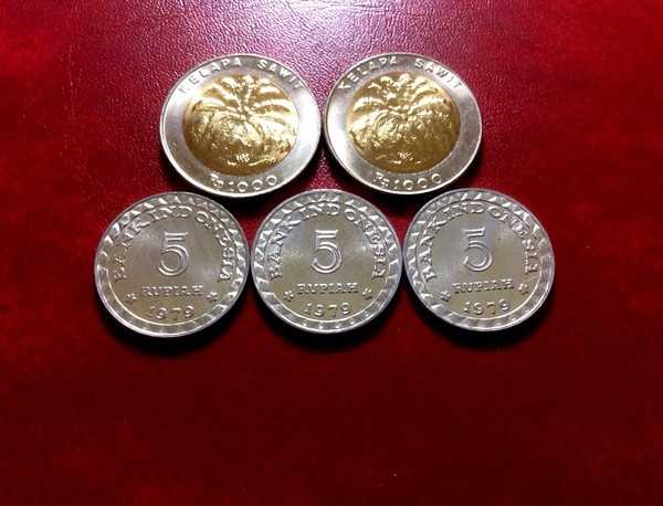 Paket uang kuno mahar pernikahan 2015rp 1000+5rp