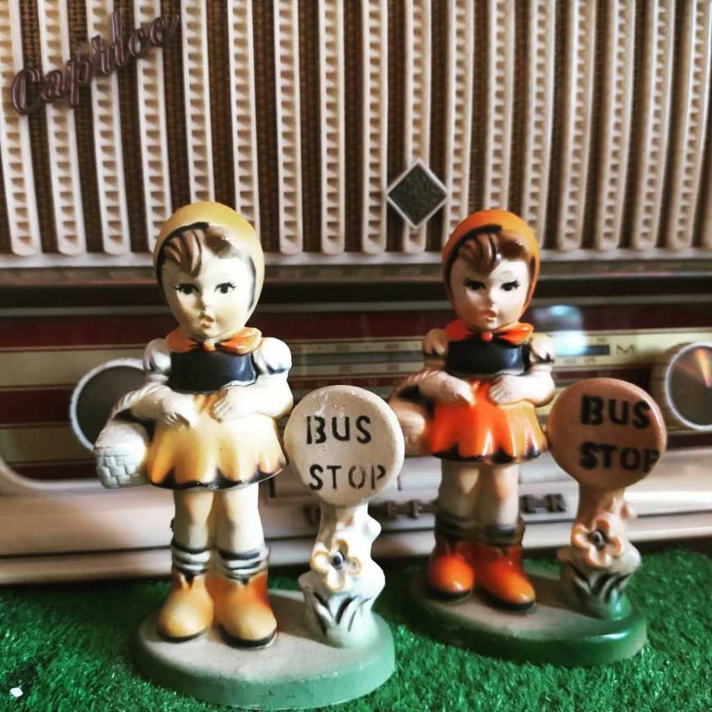 Patung Plastik Vintage