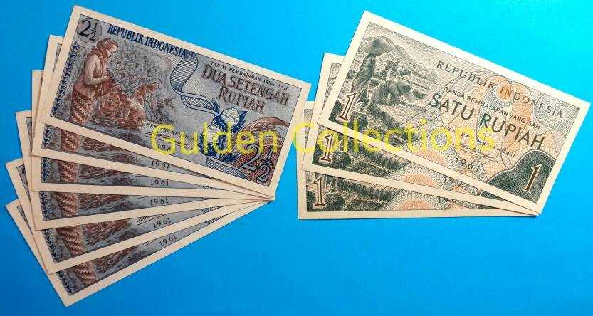 Paket Murah Uang Kuno Mahar Pernikahan 18 Rupiah Kertas H UNC Gress