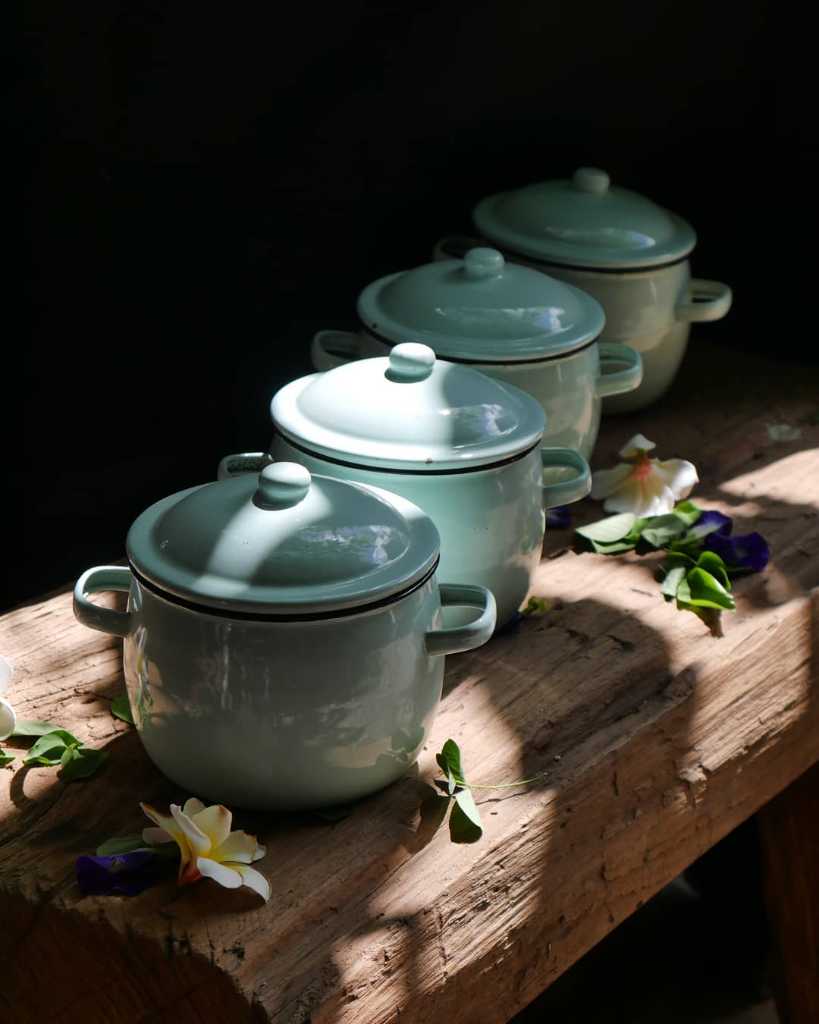 Mangkok Enamel Vintage