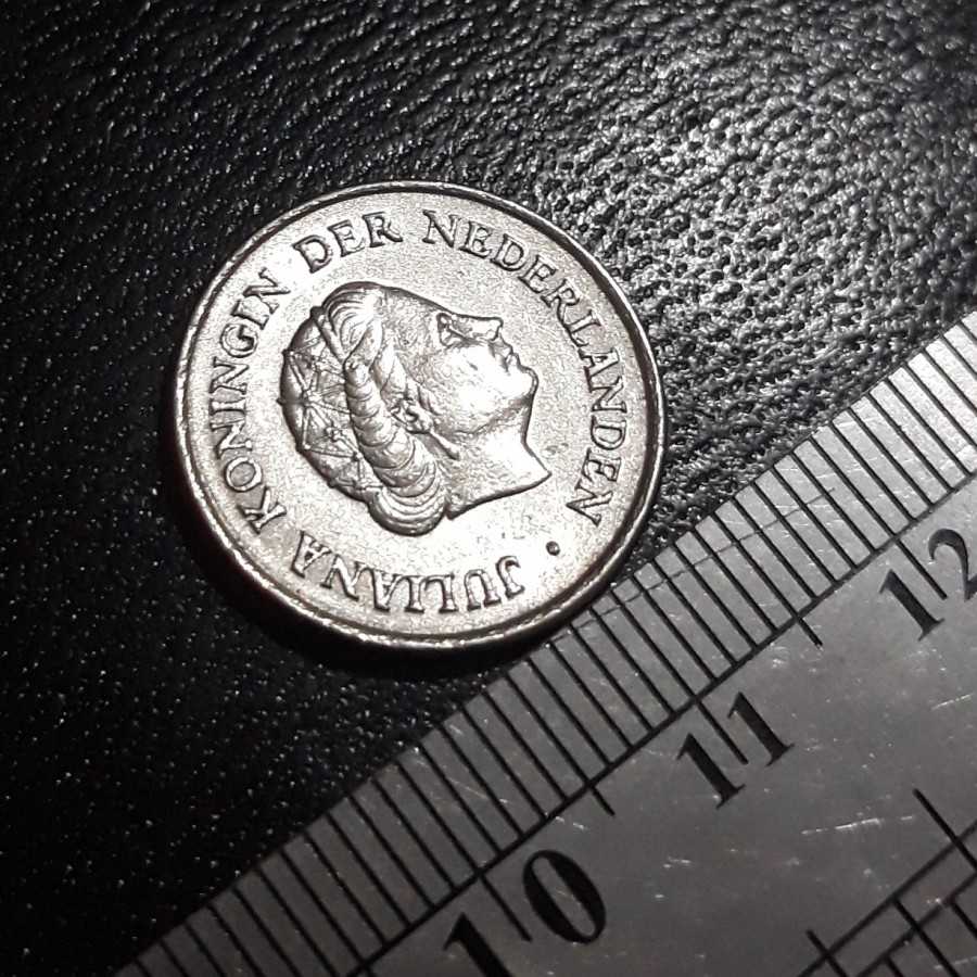 Belanda ( Netherlands ) - 25 Cents 1965 : Koin / Asing / Kuno