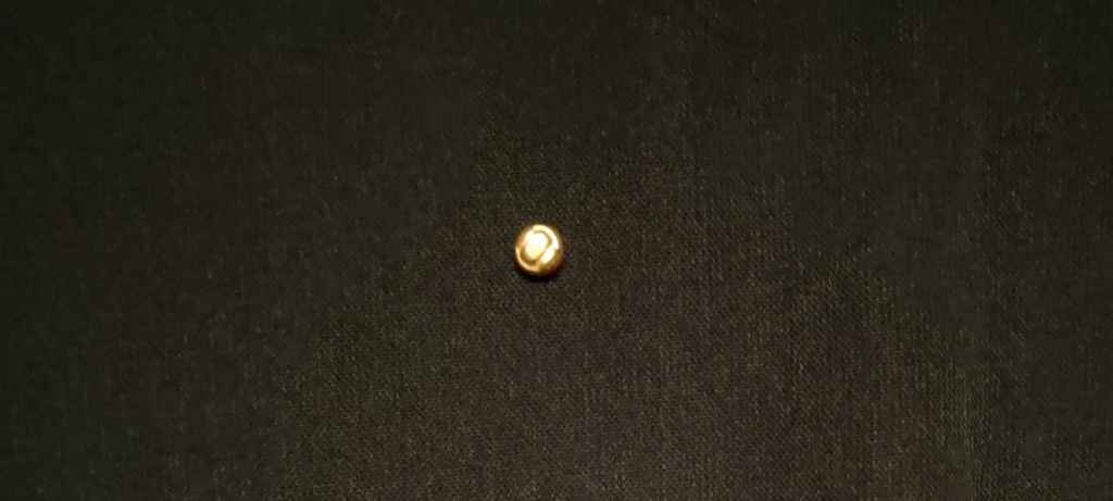 Uang Emas 1/4 massa Era Majapahit abad 13 sampai 15 (M 0007)