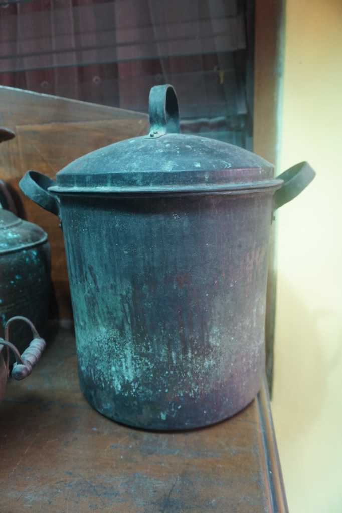 Dandang Penanak Makanan Tembaga