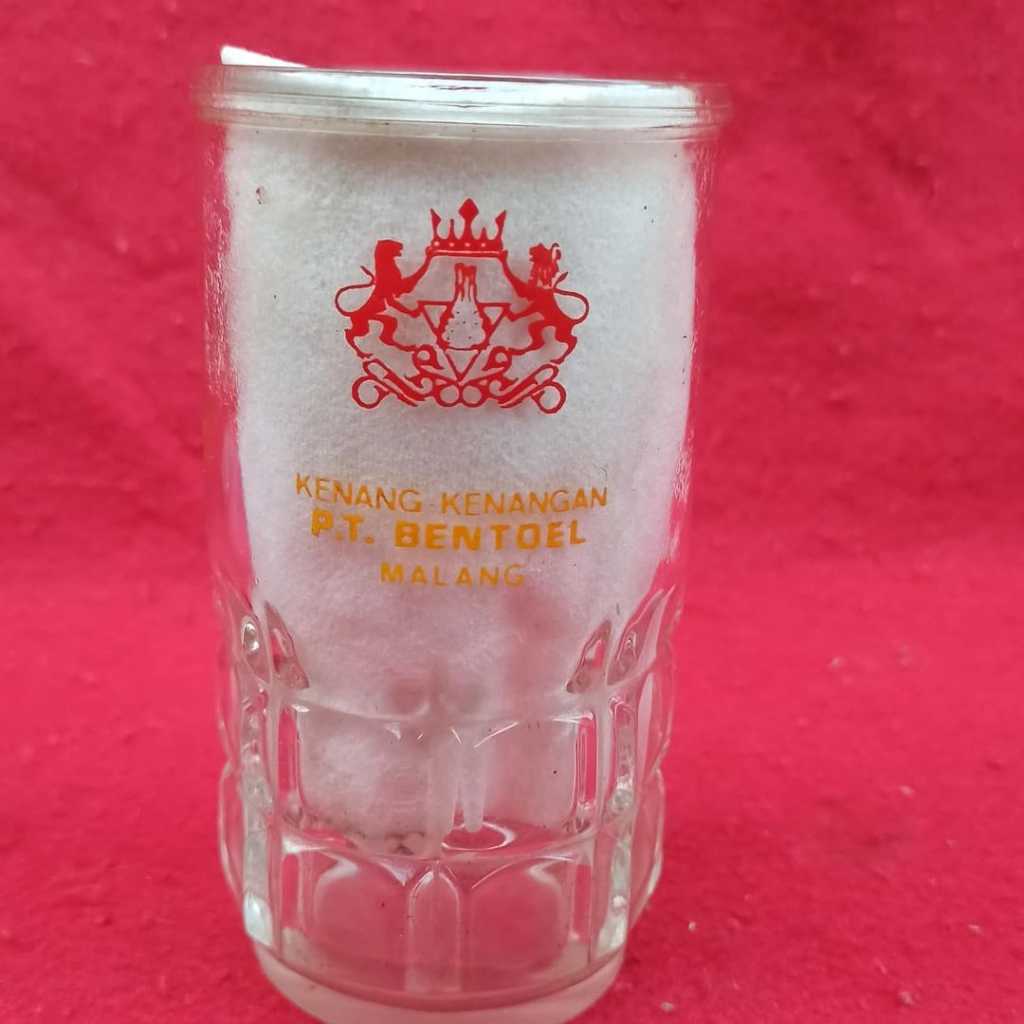 Gelas kenangan PT BENTOEL malang