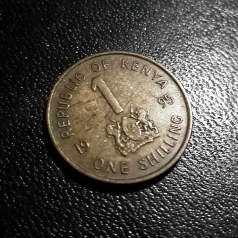 Kenya - 1 Shilling 1995 : Koin / Asing / Uang Kuno