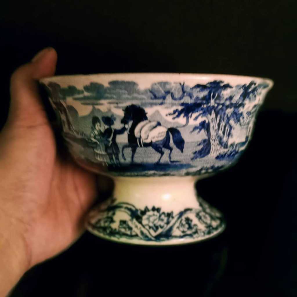 Mangkok Porcelain Vintage Eropa