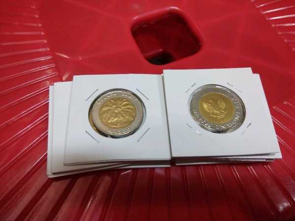 X757 per 1 keping 1000 rupiah kelapa sawit tahun 1995