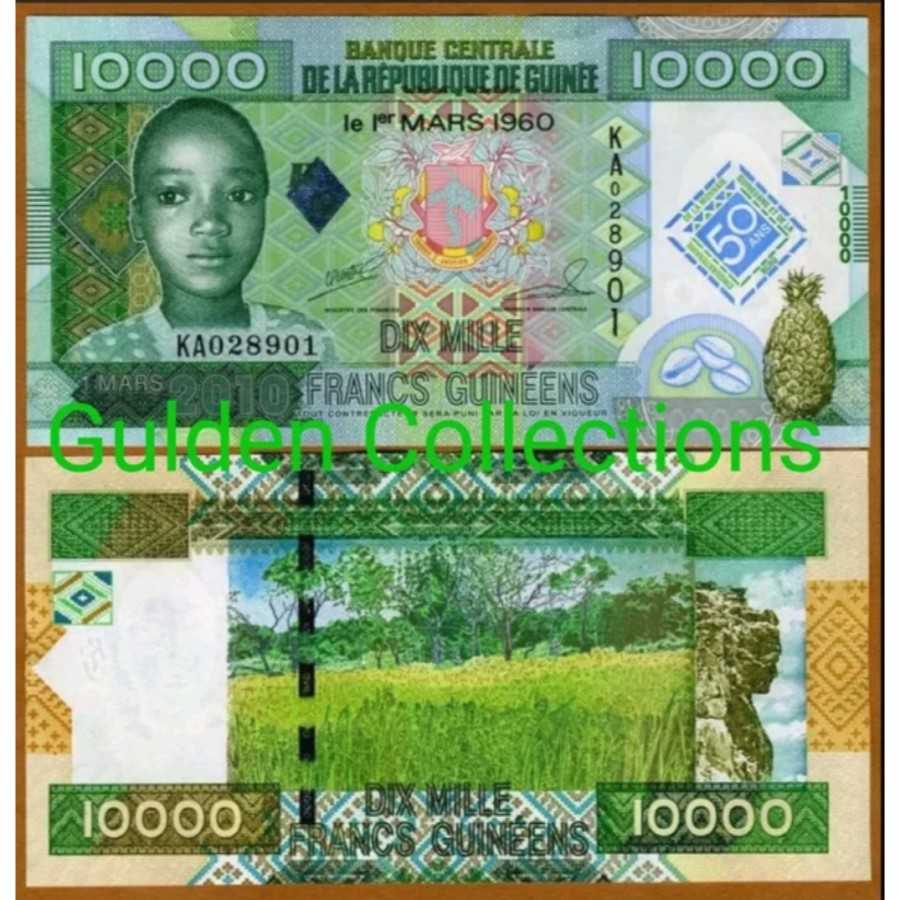 Guinee 10000 Francs UNC