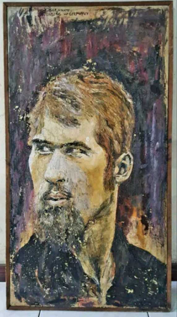 Lukisan Tua Hahn ( Nurnberg W. Germany )