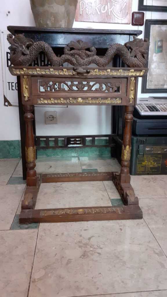 Stand Lampu gantung bahan Kayu