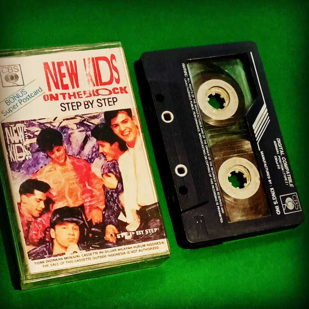 Kaset Pita NKOTB Generasi th 90 an.