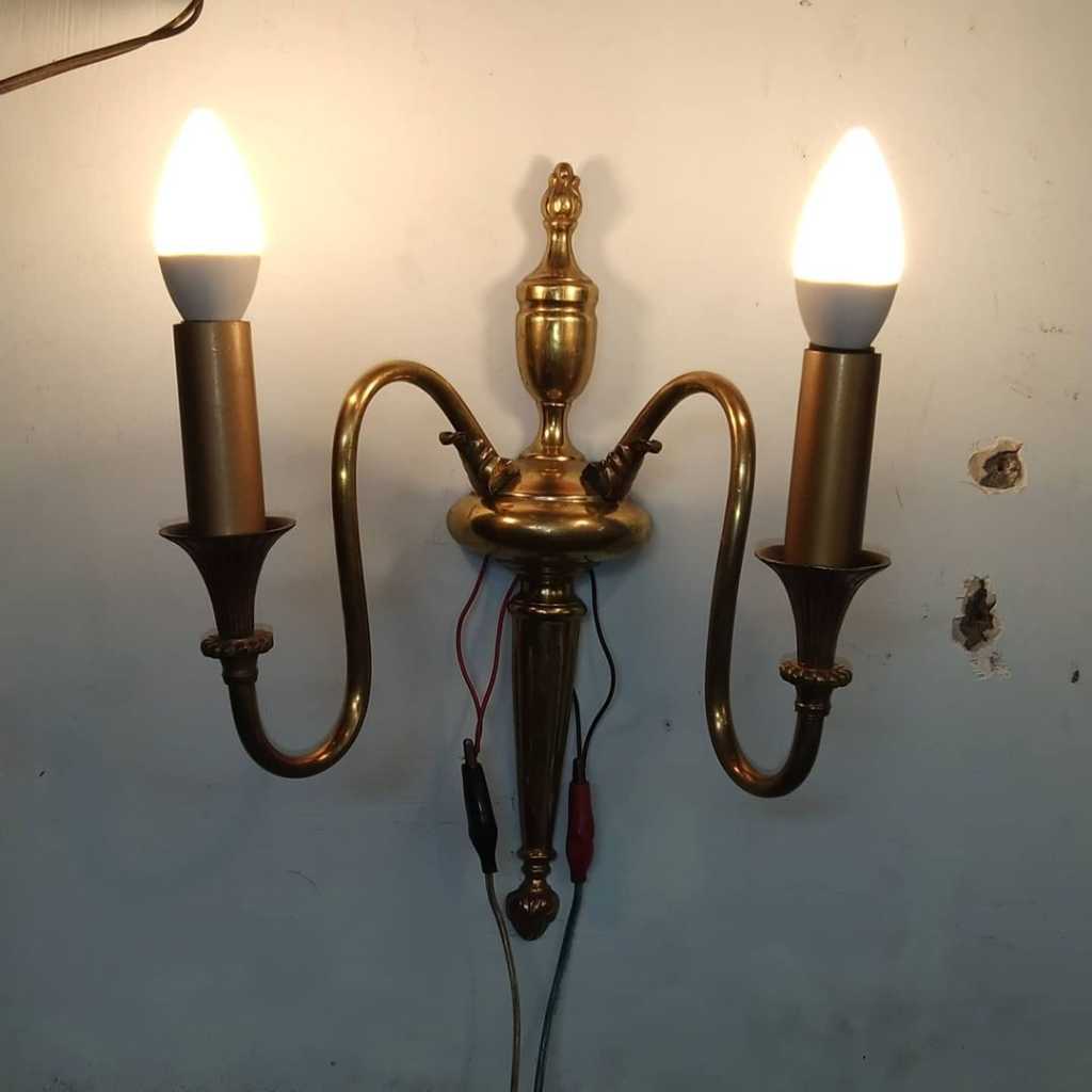 Lampu dinding vintage cabang 2