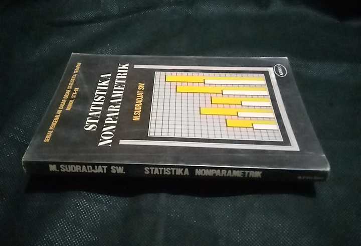Buku STATISTIKA NONPARAMETRIK - Oleh M Sudradjat SW - Terbitan ARMICO Bandung - Tahun 1985
