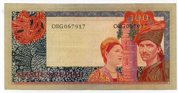 BL 1467 Indonesia 100 Rupiah Tahun 1960 Soekarno Bekas Pakai Sesuai Gambar